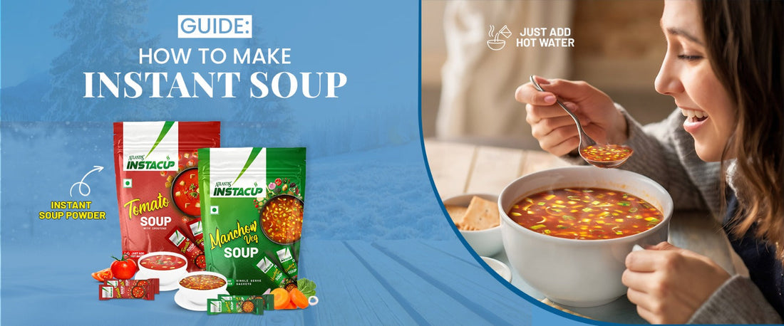 Guide how to make instant soup