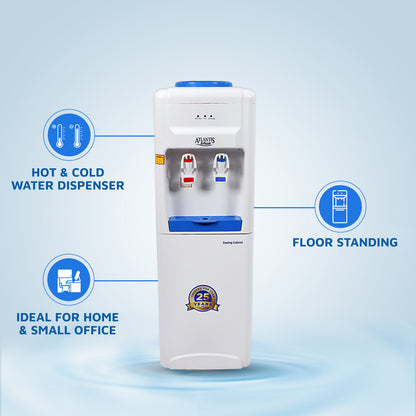 Atlantis Blue Hot And Cold Floor Standing Water Dispenser