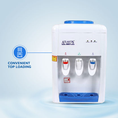 Atlantis SKY Table Top Water Dispenser | Hot, Cold and Normal Water Dispenser