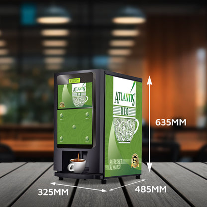 ATLANTIS NEO 4-Lane Tea and Coffee Vending Machines - Dedicated Hot Water