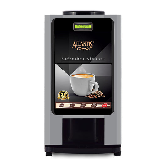 ATLANTIS CLASSIC 2-Lane Tea and Coffee Vending Machine – 2 Ltrs hot Tank