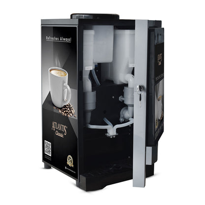 ATLANTIS CLASSIC 2-Lane Tea and Coffee Vending Machine – 2 Ltrs hot Tank