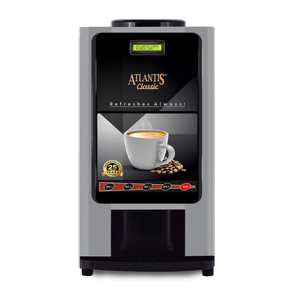 ATLANTIS CLASSIC - 3 Lane Tea and Coffee Vending Machine – 3 Ltrs hot Tank