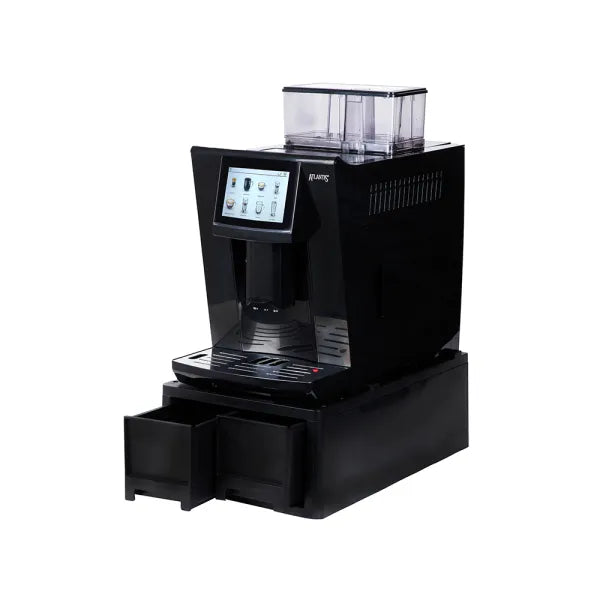 ATLANTIS BREW Fully Automatic Bean to Cup Coffee Machine | 8 Options Beverage | Uses Fresh Milk