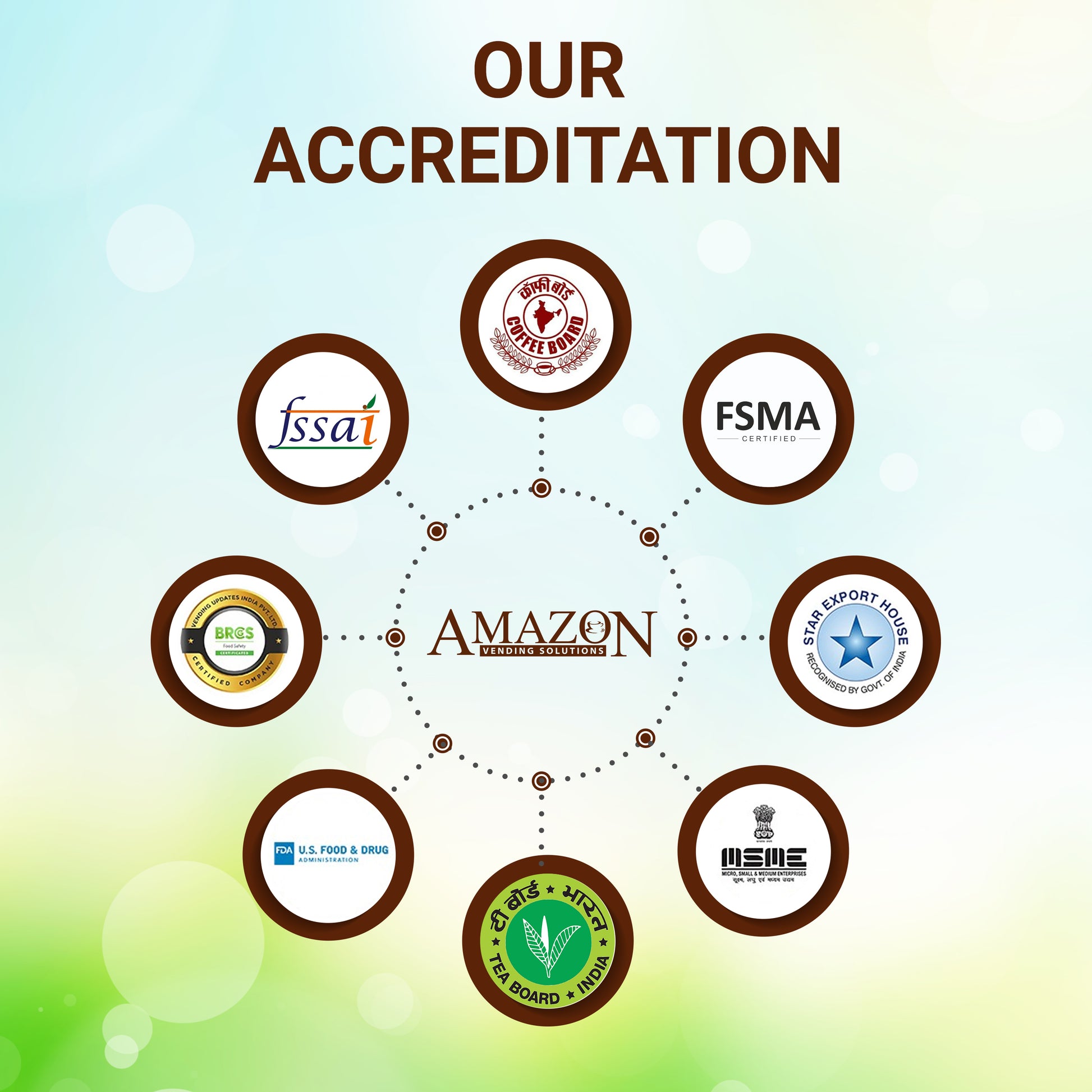 Amazon Rich Coffee Premix ours Accreditation