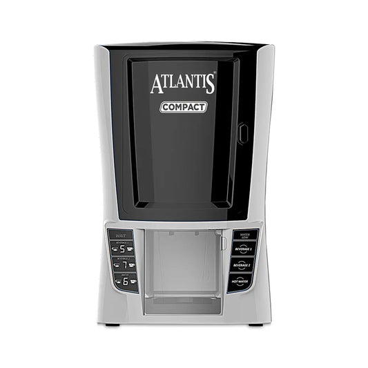 ATLANTIS COMPACT 2-Lane Hot Beverage Dispenser| Perfect for Small Spaces| Energy-Efficient, Cost Effective Solution