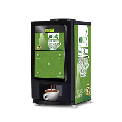 ATLANTIS NEO 2-Lane Tea and Coffee Vending Machine - Dedicated Hot Water