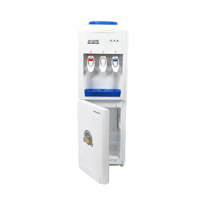 ATLANTIS SKY (Hot, Normal & Cold) Floor Standing Water Dispenser | Cooling Cabinet (Small Fridge)- 3 Taps