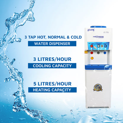 Atlantis AIRPRESS Water Dispenser | Hot, Cold and Normal Water Dispenser