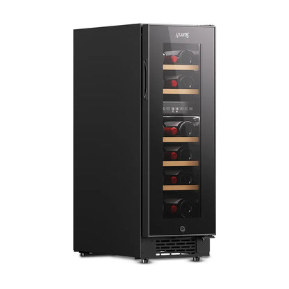 Atlantis Wine Cooler | 17 Wine Bottles Storage | Dual Cooling Zones