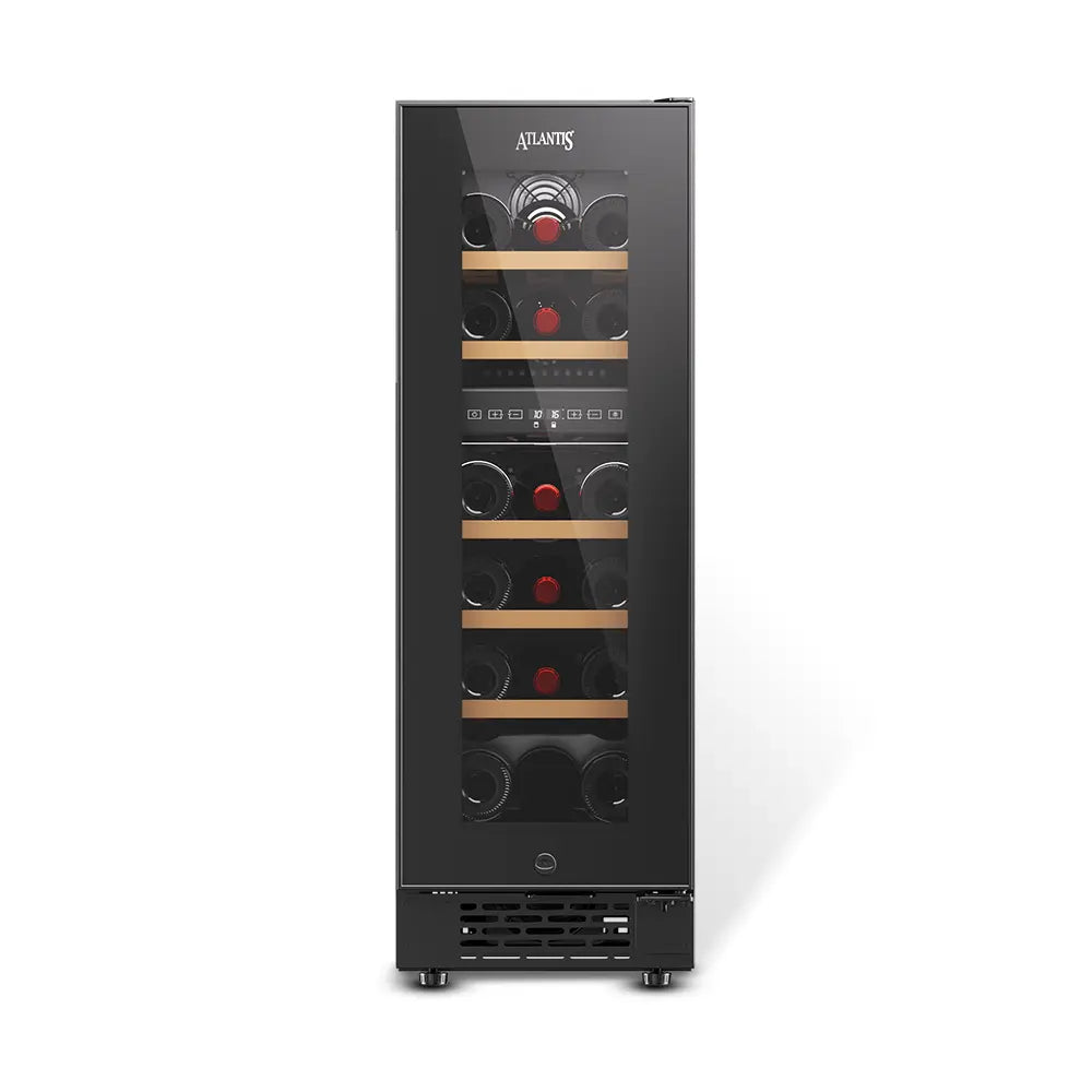 Atlantis Wine Cooler | 17 Wine Bottles Storage | Dual Cooling Zones