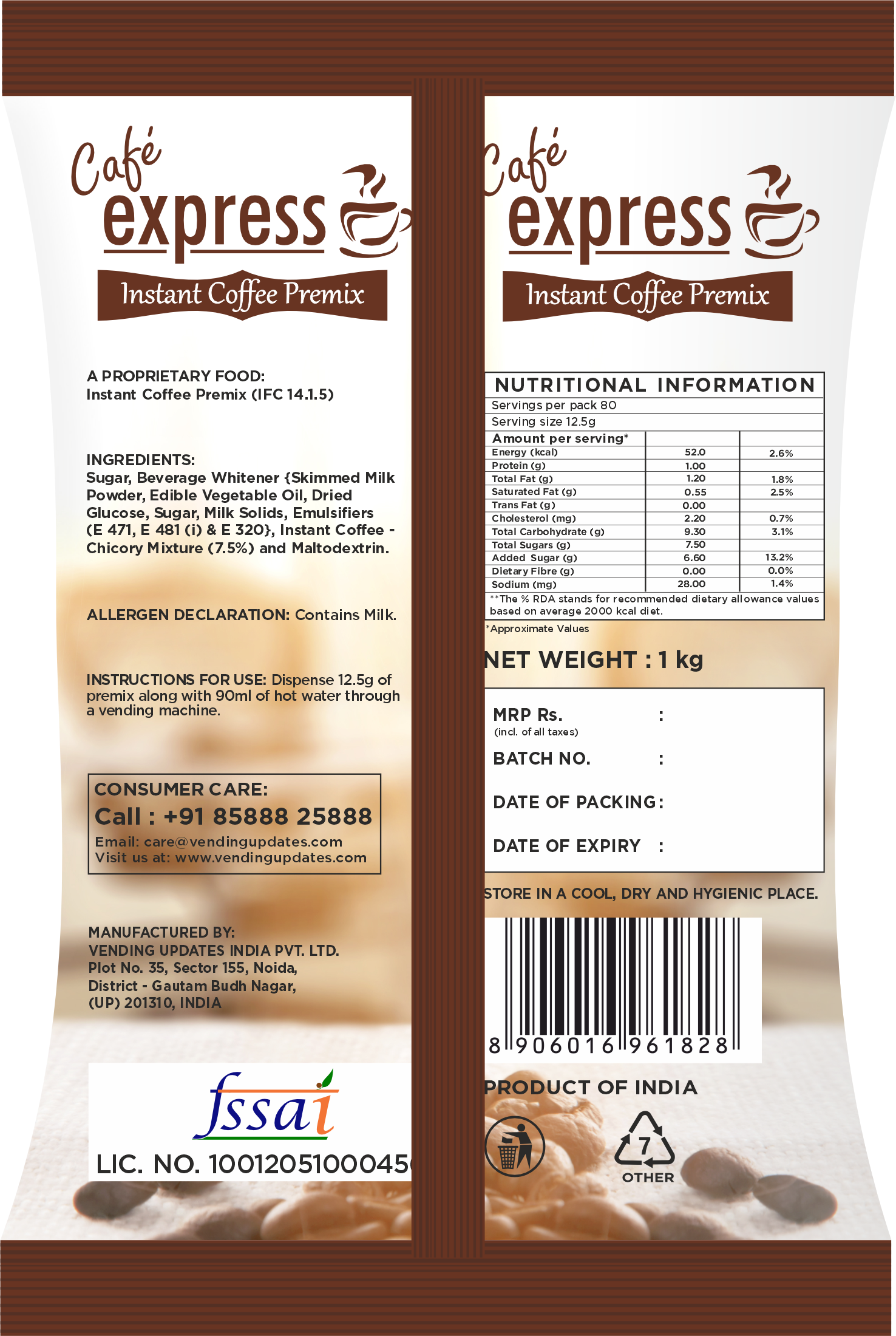 Cafe Express 3-in-1 Instant Coffee Premix Powder