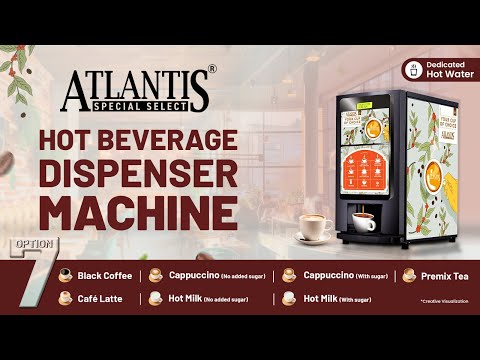 Atlantis Special Select 7 Option Hot Beverage Machine