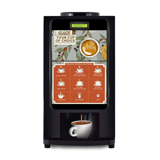 ATLANTIS SPECIAL SELECT Hot Beverage Vending Machine With 7 Options Beverage including Hot Water